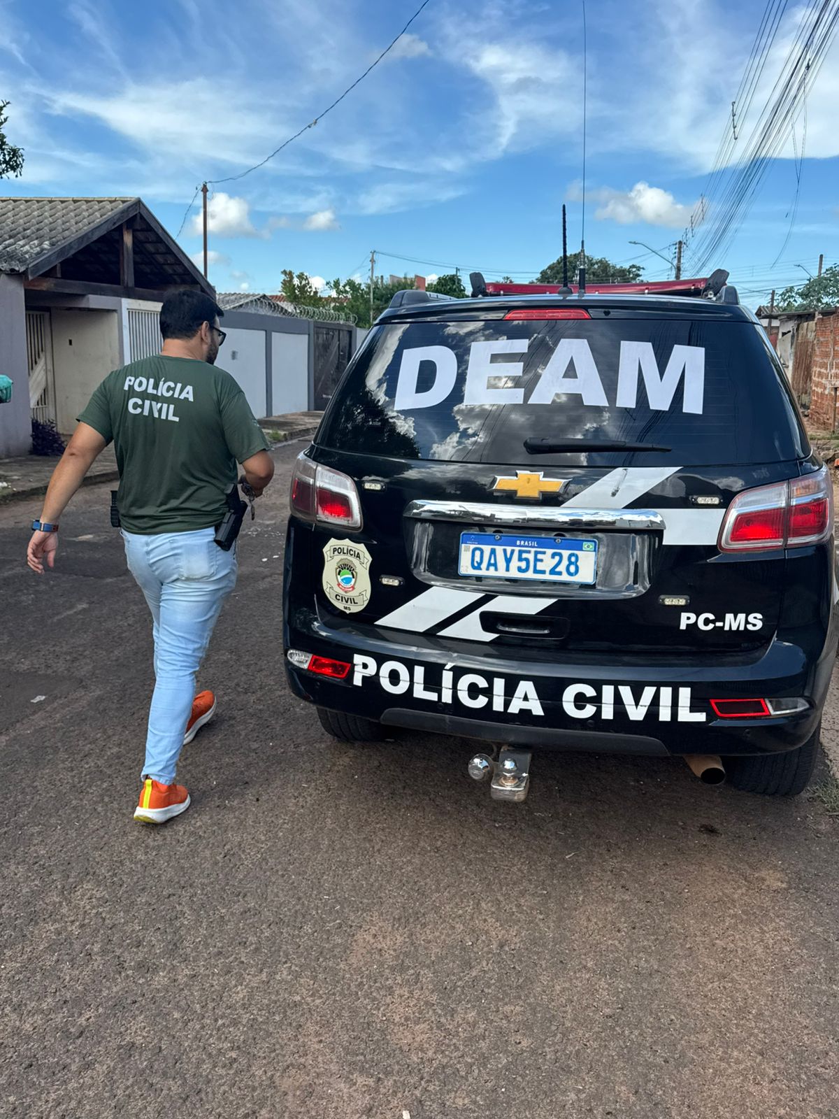Ação da Polícia Civil em Campo Grande: Prisão Preventiva por Violência Doméstica