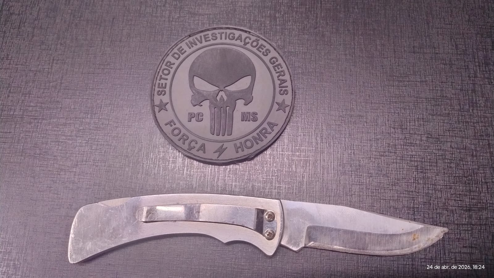 Homem é Detido em Brasilândia por Violência Doméstica e Ameaça