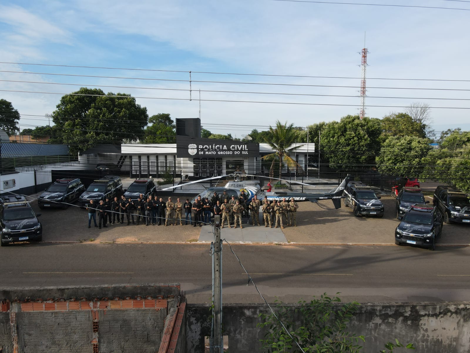 Polícia Civil realiza operação contra crime organizado em Coxim
